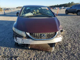 2013 Honda Civic Sdn LX with VIN 2HGFB2F59DH588406, listed as a Copart auction lot 85868884 with 124,929 mi miles and Salvage Title. Bid and sale history available at carsss.com. Image 5.