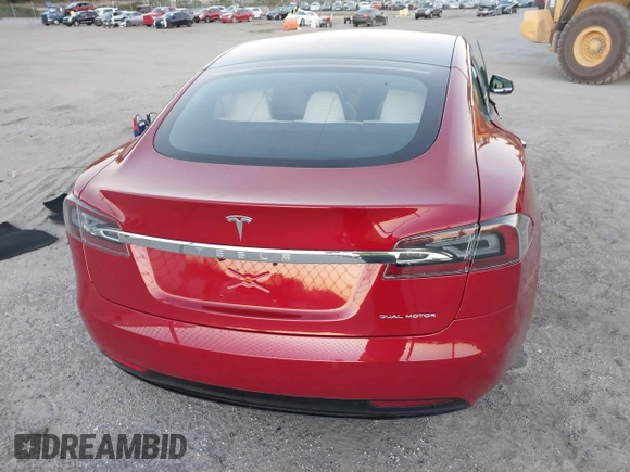 2020 Tesla Model S Long Range with VIN 5YJSA1E26LF390856, listed as a IAAI auction lot 41013728 with 54,985 mi miles. Bid and sale history available at carsss.com. Image 15.