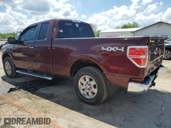 2010 Ford F-150 XL with VIN 1FTFX1EV2AKE13883, listed as a Copart auction lot 57222805 with 125,388 mi miles and Salvage title. Bid and sale history available at DreamBid. Image 2.