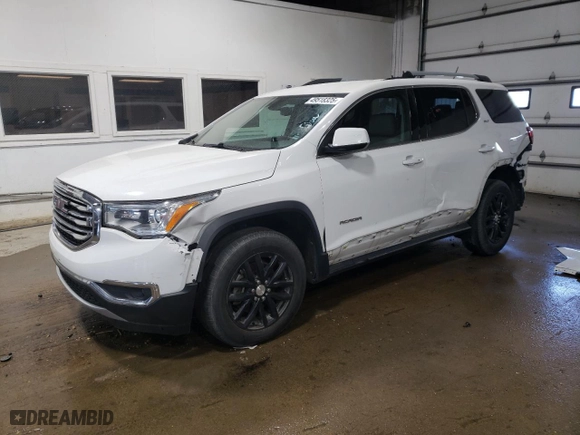 2019 GMC Acadia SLT with VIN 1GKKNMLS5KZ202236, listed as a Copart auction lot 49518325 with 108,717 mi miles and Clean Title. Bid and sale history available at carsss.com. Image 1.