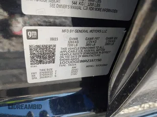 2024 Chevrolet Silverado 1500 LTZ with VIN 1GCUDGE86RZ157750, listed as a IAAI auction lot 41869533 with 28,092 mi miles and . Bid and sale history available at DreamBid. Image 9.
