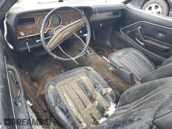 1974 Ford Mustang с VIN 4F02Z275163, выставлен на аукционе Copart как лот 83834044 с пробегом 99 704 миль миль и Чистый • Clean title. История ставок и продаж доступна на DreamBid. Изображение 8.