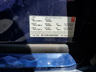 2017 Tesla Model S 100D с VIN 5YJSA1E28HF233322, выставлен на аукционе Copart как лот 62357925 с пробегом 110 383 миль миль и Списание • Salvage title. История ставок и продаж доступна на DreamBid. Изображение 13.