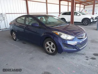 2014 Hyundai Elantra SE with VIN 5NPDH4AEXEH472759, listed as a IAAI auction lot 41864183 with 101,664 mi miles. Bid and sale history available at carsss.com. Image 1.