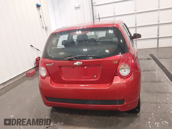 2009 Chevrolet Aveo 1LT with VIN KL1TD66E89B615900, listed as a IAAI auction lot 42061164 with 117,724 mi miles and . Bid and sale history available at DreamBid. Image 16.