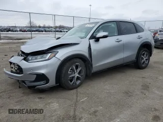 2024 Honda HR-V EX-L z VIN 3CZRZ2H79RM741391, wystawiony jako Copart lot #42213015 z przebiegiem Nie podano mil oraz Szkoda całkowita • Salvage title. Historia ofert i sprzedaży dostępna na DreamBid. Obrazek 1.