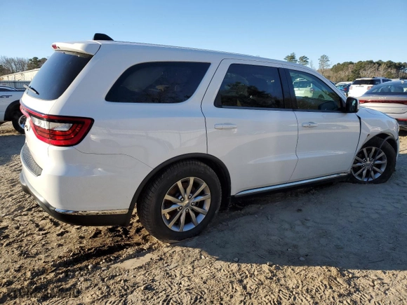 2018 Dodge Durango SXT with VIN 1C4RDHAG8JC369016, listed as a Copart auction lot 80804584 with 174,035 mi miles and Salvage Title. Bid and sale history available at carsss.com. Image 3.