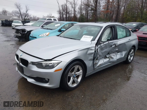 2014 BMW 3 Series 328d with VIN WBA3D3C58EK154345, listed as a IAAI auction lot 41492259 with 127,232 mi miles and . Bid and sale history available at carsss.com. Image 17.