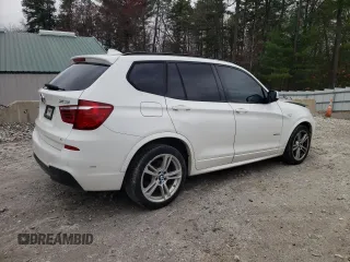 2014 BMW X3 xDrive35i z VIN 5UXWX7C58E0E79170, wystawiony jako Copart lot #52494685 z przebiegiem 110 161 mil mil oraz Szkoda całkowita • Salvage title. Historia ofert i sprzedaży dostępna na DreamBid. Obrazek 3.