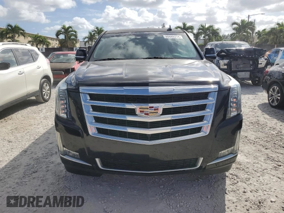 2017 Cadillac Escalade Premium Luxury with VIN 1GYS3CKJ4HR174758, listed as a Copart auction lot 80889314 with 75,289 mi miles and Non repairable. Bid and sale history available at DreamBid. Image 5.