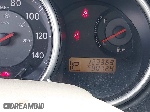 2009 Nissan Versa 1.8 SL with VIN 3N1BC13E99L482130, listed as a IAAI auction lot 39805902 with 123,363 mi miles. Bid and sale history available at carsss.com. Image 7.