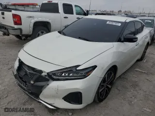 2022 Nissan Maxima SV with VIN 1N4AA6CV1NC504287, listed as a Copart auction lot 84907584 with 45,371 mi miles and Salvage Title. Bid and sale history available at carsss.com. Image 1.