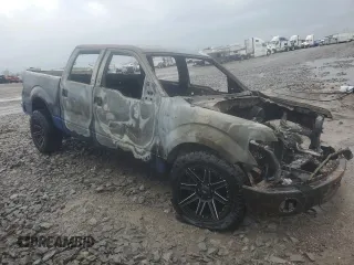 2014 Ford F-150 XL with VIN 1FTFW1EF9EKF86477, listed as a Copart auction lot 53907625 with 0 mi miles and Salvage Title. Bid and sale history available at carsss.com. Image 4.
