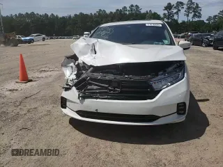 2024 Honda Odyssey Touring with VIN 5FNRL6H84RB014767, listed as a Copart auction lot 57070935 with Not provided miles and Salvage title. Bid and sale history available at DreamBid. Image 13.