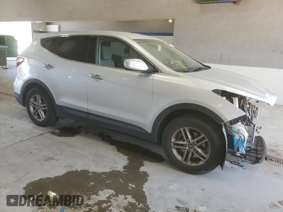 2017 Hyundai Santa Fe 2.4L z VIN 5XYZTDLB4HG440683, wystawiony jako Copart lot #55408975 z przebiegiem 105 014 mil mil oraz Szkoda całkowita • Salvage title. Historia ofert i sprzedaży dostępna na DreamBid. Obrazek 4.