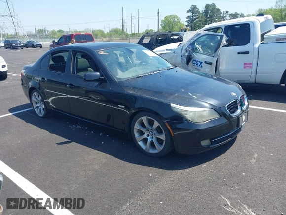 2008 BMW 5 Series 535i with VIN WBANW13528CZ83319, listed as a IAAI auction lot 42018968 with Not Provided miles and . Bid and sale history available at carsss.com. Image 1.