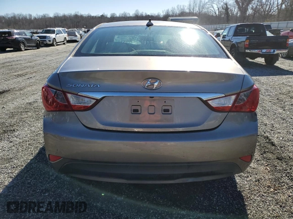 2014 Hyundai Sonata GLS with VIN 5NPEB4AC7EH945098, listed as a Copart auction lot 46287275 with Not Provided miles and Salvage Title. Bid and sale history available at carsss.com. Image 6.