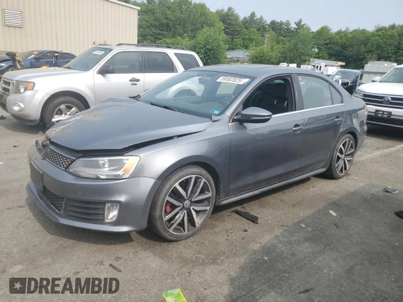2014 Volkswagen Jetta GLI with VIN 3VW4T7AJ3EM352712, listed as a Copart auction lot 59582825 with 145,765 mi miles and Salvage title. Bid and sale history available at DreamBid. Image 1.