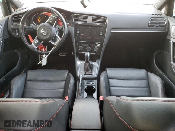 2020 Volkswagen Golf GTI S with VIN 3VW6T7AU0LM005855, listed as a Copart auction lot 48200325 with 63,553 mi miles and Salvage Title. Bid and sale history available at carsss.com. Image 8.
