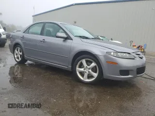 2008 Mazda 6 i Sport VE with VIN 1YVHP80C585M38433, listed as a Copart auction lot 79957794 with 102,642 mi miles and Salvage Title. Bid and sale history available at carsss.com. Image 4.