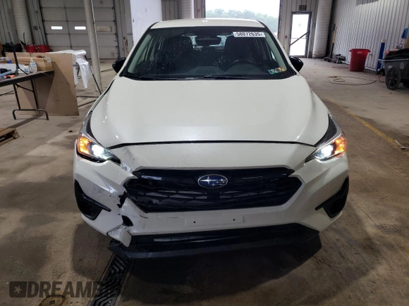 2024 Subaru Impreza с VIN JF1GUABC8R8244872, выставлен на аукционе Copart как лот 58072635 с пробегом 6 341 миль миль и Списание • Salvage title. История ставок и продаж доступна на DreamBid. Изображение 5.