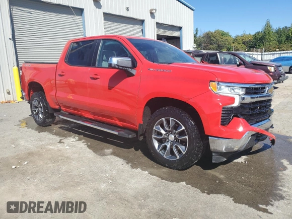 2022 Chevrolet Silverado 1500 LT with VIN 1GCPDDEK2NZ583050, listed as a Copart auction lot 74309004 with 67,502 mi miles and Salvage Title. Bid and sale history available at DreamBid. Image 4.