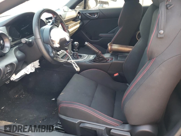 2023 Subaru BRZ Premium with VIN JF1ZDBB14P9702315, listed as a Copart auction lot 62216784 with 21,173 mi miles and Salvage Title. Bid and sale history available at carsss.com. Image 7.