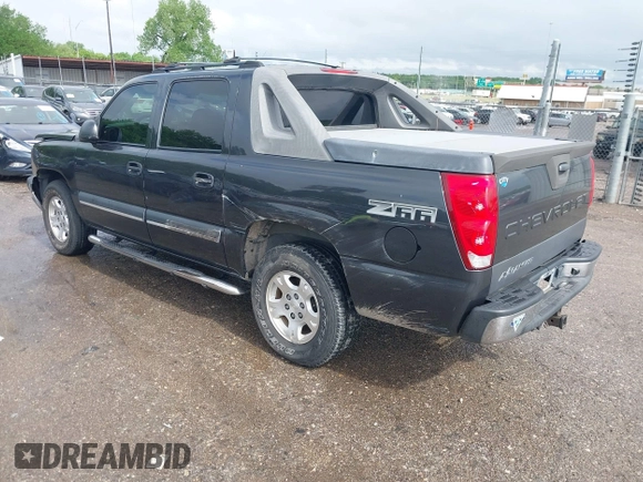 2004 Chevrolet Avalanche with VIN 3GNEC12T04G247585, listed as a IAAI auction lot 42139200 with 135,480 mi miles. Bid and sale history available at carsss.com. Image 3.