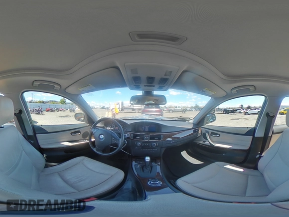 2011 BMW 3 Series 328i with VIN WBAPH5C57BA442733, listed as a Copart auction lot 51295525 with 95,182 mi miles and Salvage Title. Bid and sale history available at carsss.com. Image 12.
