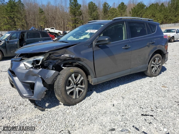 2016 Toyota RAV4 LE with VIN JTMZFREV9GJ069675, listed as a Copart auction lot 47943105 with 202,708 mi miles and Salvage Title. Bid and sale history available at carsss.com. Image 1.