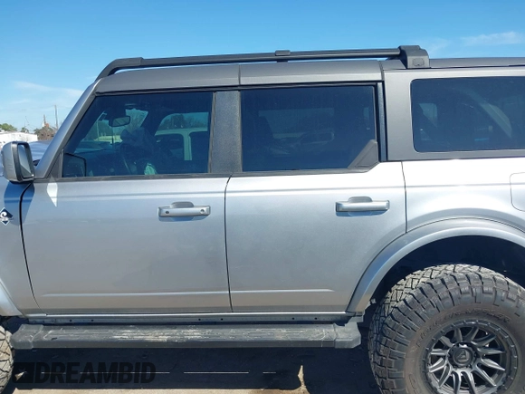 2024 Ford Bronco Outer Banks with VIN 1FMEE8BP9RLA09450, listed as a IAAI auction lot 41672389 with 11,454 mi miles. Bid and sale history available at carsss.com. Image 14.
