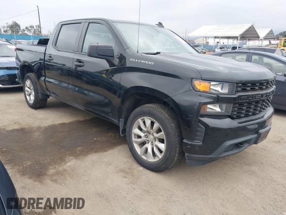 2021 Chevrolet Silverado 1500 Custom with VIN 1GCPWBEK7MZ150417, listed as a IAAI auction lot 41901976 with 121,570 mi miles and . Bid and sale history available at DreamBid. Image 1.