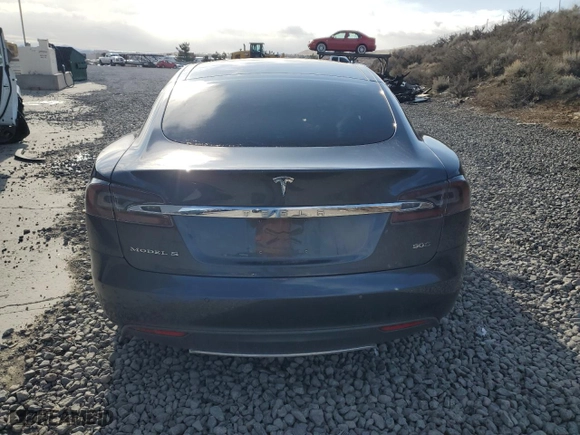 2016 Tesla Model S 90D with VIN 5YJSA1E22GF134784, listed as a Copart auction lot 47415305 with 111,174 mi miles and Salvage Title. Bid and sale history available at carsss.com. Image 6.