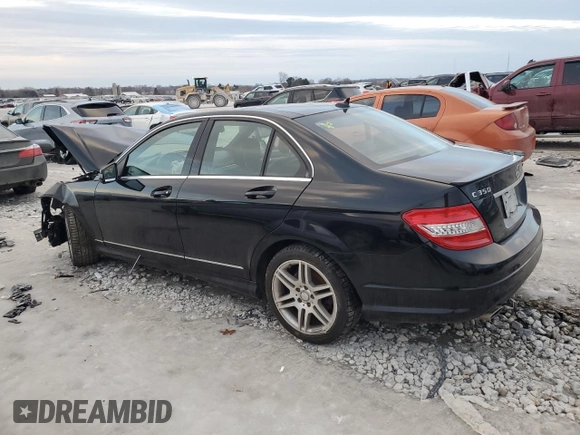 2010 Mercedes-Benz C 350 Sport with VIN WDDGF5GB0AR115315, listed as a Copart auction lot 44033535 with Not provided miles and Salvage title. Bid and sale history available at DreamBid. Image 2.