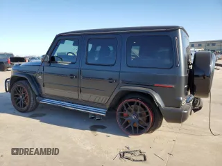 2019 Mercedes-Benz G 63 AMG with VIN WDCYC7HJ5KX307720, listed as a Copart auction lot 87278844 with 63,380 mi miles and Salvage Title. Bid and sale history available at DreamBid. Image 2.
