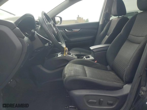 2017 Nissan Rogue SV with VIN KNMAT2MV7HP503248, listed as a Copart auction lot 52195695 with 119,611 mi miles and Salvage Title. Bid and sale history available at carsss.com. Image 7.