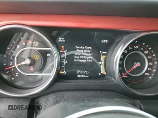 2020 Jeep Gladiator Rubicon z VIN 1C6JJTBG3LL156802, wystawiony jako Copart lot #48904865 z przebiegiem 30 704 mil mil oraz Szkoda całkowita • Salvage title. Historia ofert i sprzedaży dostępna na DreamBid. Obrazek 9.