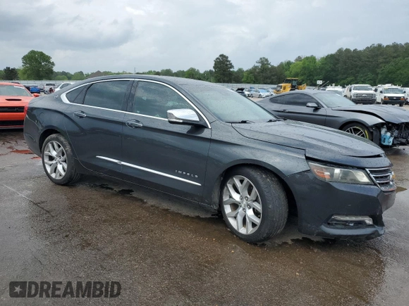 2014 Chevrolet Impala LTZ with VIN 2G1155S33E9268718, listed as a Copart auction lot 53627445 with 189,457 mi miles and Salvage Title. Bid and sale history available at DreamBid. Image 4.