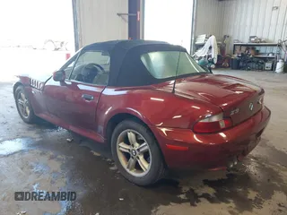 2000 BMW Z3 2.5 z VIN WBACH9346YLF92166, wystawiony jako IAAI lot #42323947 z przebiegiem 130 652 mil mil oraz . Historia ofert i sprzedaży dostępna na DreamBid. Obrazek 3.