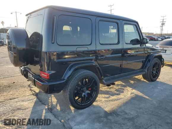 2019 Mercedes-Benz G 63 AMG with VIN WDCYC7HJXKX310242, listed as a Copart auction lot 46267745 with 69,171 mi miles and Salvage title. Bid and sale history available at DreamBid. Image 3.
