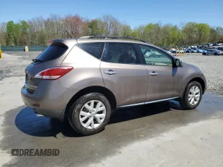 2012 Nissan Murano SV with VIN JN8AZ1MW5CW216494, listed as a Copart auction lot 53656735 with 156,249 mi miles and Salvage Title. Bid and sale history available at carsss.com. Image 3.