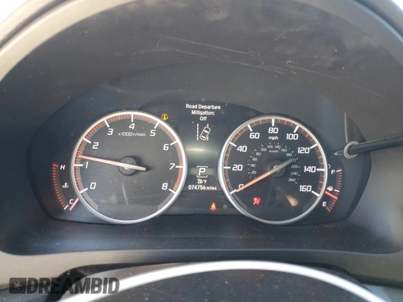 2019 Acura ILX Premium z VIN 19UDE2F82KA003508, wystawiony jako Copart lot #48297635 z przebiegiem 74 756 mil mil oraz Szkoda całkowita • Salvage title. Historia ofert i sprzedaży dostępna na DreamBid. Obrazek 9.