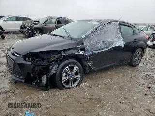 2014 Ford Focus SE with VIN 1FADP3F23EL125495, listed as a Copart auction lot 45010985 with Not Provided miles and Salvage Title. Bid and sale history available at carsss.com. Image 1.