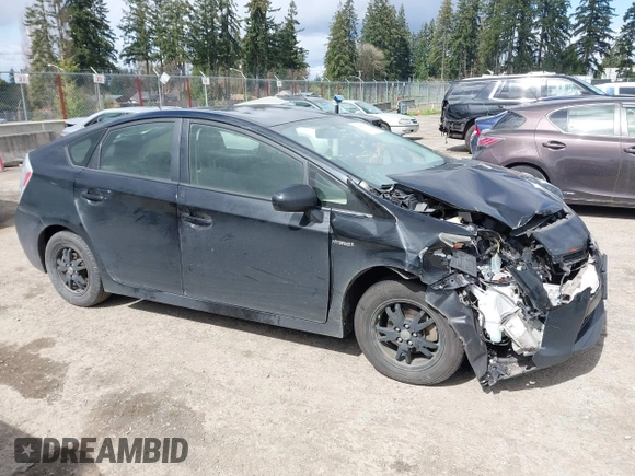 2013 Toyota Prius One with VIN JTDKN3DU9D1721670, listed as a IAAI auction lot 41945657 with 188,450 mi miles. Bid and sale history available at carsss.com. Image 13.