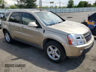 2006 Chevrolet Equinox LT z VIN 2CNDL63F866153765, wystawiony jako Copart lot #54729375 z przebiegiem 154 951 mil mil oraz Szkoda całkowita • Salvage title. Historia ofert i sprzedaży dostępna na DreamBid. Obrazek 4.