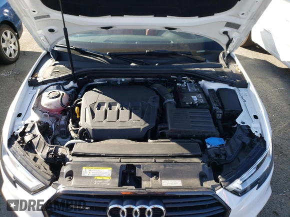 2020 Audi A3 Sedan S line Premium Plus with VIN WAUJEGFF2LA095540, listed as a Copart auction lot 75729743 with 18,852 mi miles. Bid and sale history available at carsss.com. Image 11.