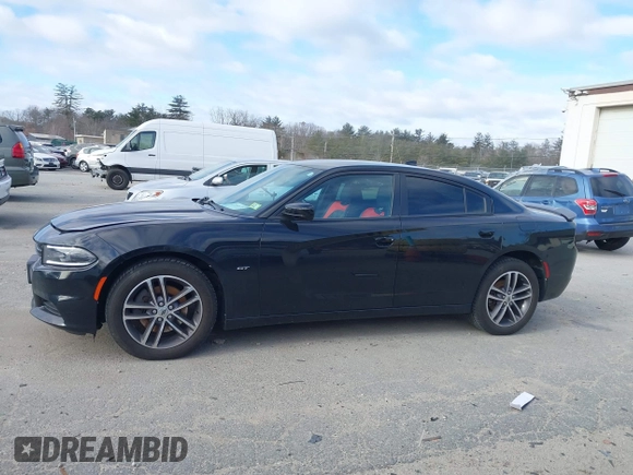 2018 Dodge Charger GT with VIN 2C3CDXJG0JH285239, listed as a IAAI auction lot 41250775 with 59,848 mi miles. Bid and sale history available at carsss.com. Image 14.