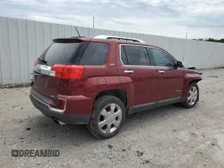 2016 GMC Terrain SLT z VIN 2GKFLUE30G6182445, wystawiony jako Copart lot #56917785 z przebiegiem 121 768 mil mil oraz Czysty tytuł • Clean title. Historia ofert i sprzedaży dostępna na DreamBid. Obrazek 3.
