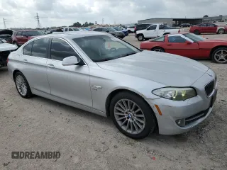 2011 BMW 5 Series 535i xDrive with VIN WBAFU7C54BC872856, listed as a Copart auction lot 53937455 with 152,939 mi miles and Salvage Title. Bid and sale history available at carsss.com. Image 4.