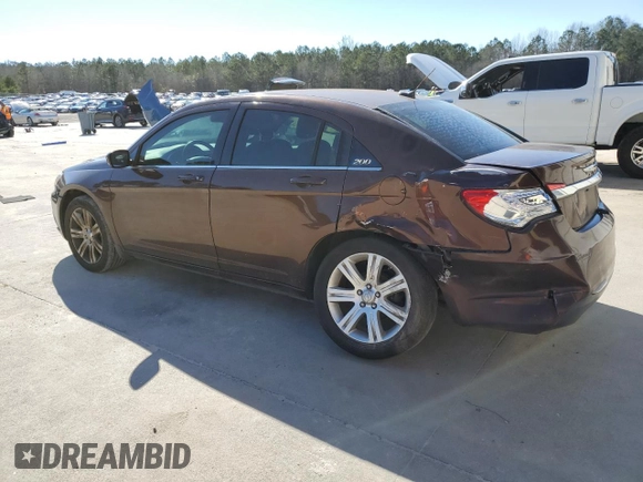 2012 Chrysler 200 Touring with VIN 1C3CCBBB6CN284146, listed as a Copart auction lot 48232245 with 236,997 mi miles and Salvage Title. Bid and sale history available at carsss.com. Image 2.